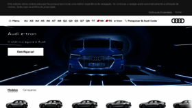 What Audi.pt website looked like in 2019 (5 years ago)