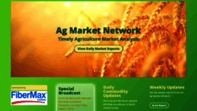 What Agmarketnetwork.com website looked like in 2019 (5 years ago)