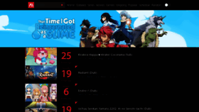 What Animeheaven.es website looked like in 2019 (5 years ago)