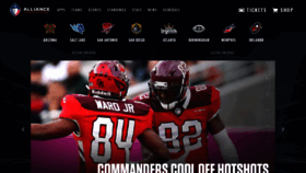 What Aaf.com website looked like in 2019 (5 years ago)