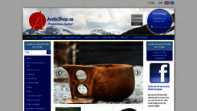 What Arcticshop.se website looked like in 2019 (5 years ago)