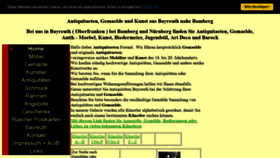 What Antikbayreuth.de website looked like in 2019 (5 years ago)