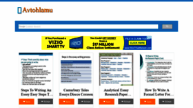 What Avtohlamu.net website looked like in 2019 (5 years ago)