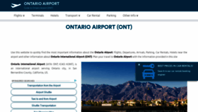 What Airport-ontario.com website looked like in 2019 (5 years ago)