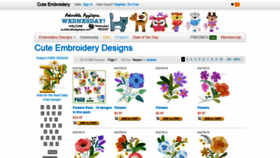 What Applique.cuteembroidery.com website looked like in 2019 (5 years ago)