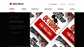 What Albin-michel.fr website looked like in 2019 (5 years ago)