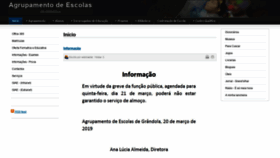 What Ae-grandola.pt website looked like in 2019 (5 years ago)