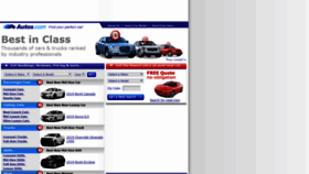 What Autos.com website looked like in 2019 (5 years ago)