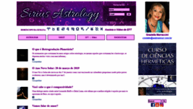 What Astrosirius.com.br website looked like in 2019 (5 years ago)
