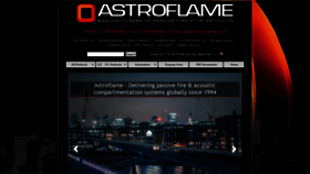 What Astroflame.com website looked like in 2019 (5 years ago)