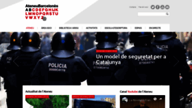 What Ateneubcn.org website looked like in 2019 (5 years ago)