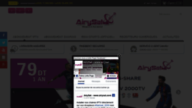 What Airysat.com website looked like in 2019 (5 years ago)