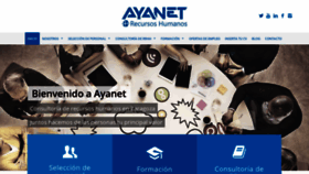What Ayanet.es website looked like in 2019 (5 years ago)
