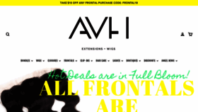 What Allvirginhair.com website looked like in 2019 (5 years ago)