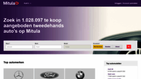What Auto.mitula.nl website looked like in 2019 (5 years ago)