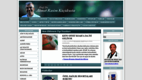 What Ahmetrasimkucukusta.com website looked like in 2019 (5 years ago)