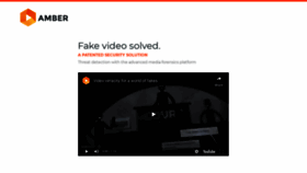 What Ambervideo.co website looked like in 2019 (5 years ago)
