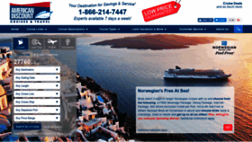 What Americandiscountcruises.com website looked like in 2019 (5 years ago)