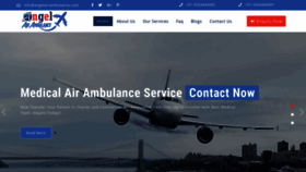 What Angelairambulance.com website looked like in 2019 (5 years ago)