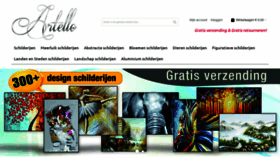 What Artello.nl website looked like in 2019 (5 years ago)