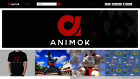 What Animok.store website looked like in 2019 (5 years ago)