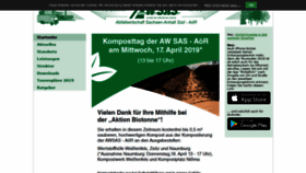 What Awsas.de website looked like in 2019 (5 years ago)