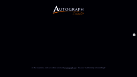 What Autographmagazine.com website looked like in 2019 (5 years ago)