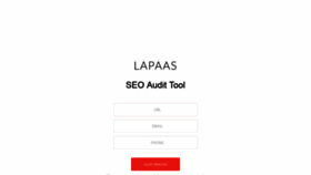 What Audit.lapaas.com website looked like in 2019 (5 years ago)