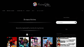 What Animevibe.tv website looked like in 2019 (5 years ago)