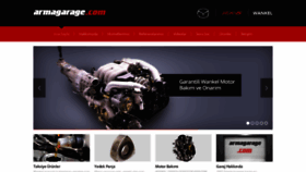 What Armagarage.com website looked like in 2019 (5 years ago)