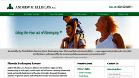What Amellislaw.com website looked like in 2019 (5 years ago)