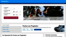 What Airparks.de website looked like in 2019 (5 years ago)