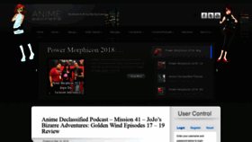 What Animesecrets.org website looked like in 2019 (6 years ago)