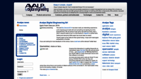 What Avalpa.com website looked like in 2019 (5 years ago)