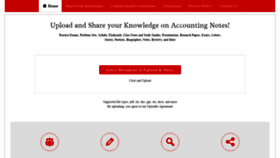What Accountingnotes.net website looked like in 2019 (5 years ago)