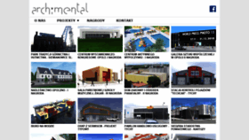 What Archimental.com website looked like in 2019 (5 years ago)