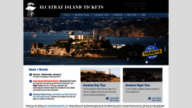 What Alcatrazislandtickets.com website looked like in 2019 (5 years ago)