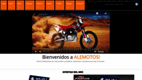 What Alemotos.com website looked like in 2019 (5 years ago)