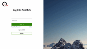 What App.zenqms.com website looked like in 2019 (5 years ago)