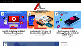 What Appinfusion.co.uk website looked like in 2019 (5 years ago)