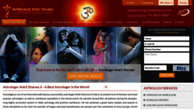 What Astrologerankitsharma.com website looked like in 2019 (5 years ago)