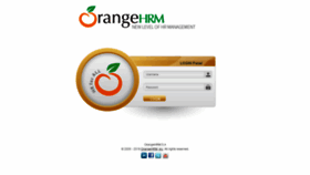 What Ahnigeria.orangehrmlive.com website looked like in 2019 (5 years ago)