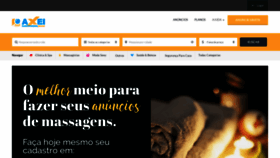 What Axei.com.br website looked like in 2019 (5 years ago)