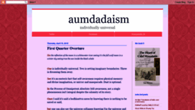 What Aumdada.com website looked like in 2019 (5 years ago)