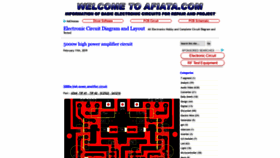 What Afiata.com website looked like in 2019 (5 years ago)