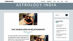 What Astrology-india.com website looked like in 2019 (5 years ago)