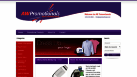 What Awpromotionals.com website looked like in 2019 (5 years ago)
