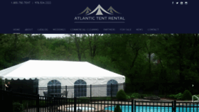 What Atlantictent.com website looked like in 2019 (5 years ago)