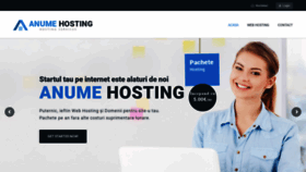 What Anume.ro website looked like in 2019 (6 years ago)