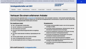 What Assetfinance.de website looked like in 2019 (6 years ago)
